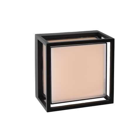 SINGA LED - Applique murale Intérieur/Extérieur - LED - 1x10W 3000K - IP54 - Noir