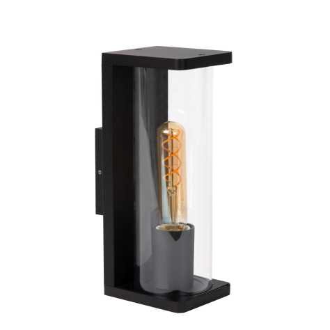 SLIGO - Applique murale Intérieur/Extérieur - 1xE27 - IP54 - Noir