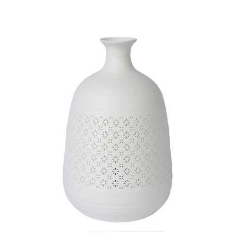 TIESSE - Lampe de table - Ø 18,6 cm - 1xE14 - Blanc
