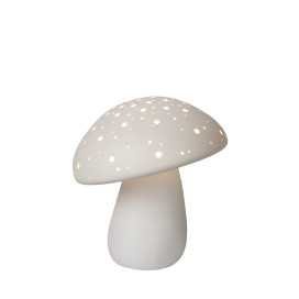 FUNGO - Lampe de table - 1xE14 - Blanc