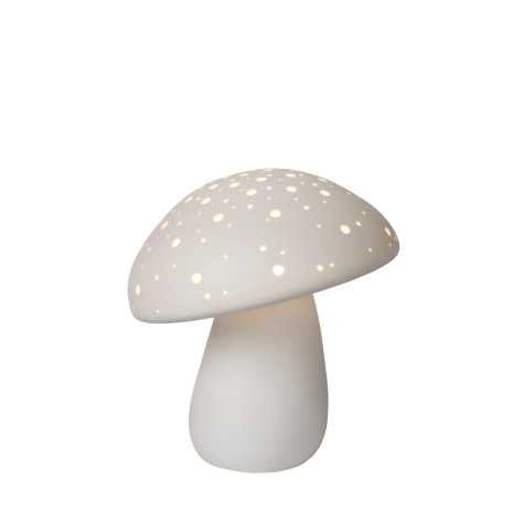 FUNGO - Lampe de table - 1xE14 - Blanc