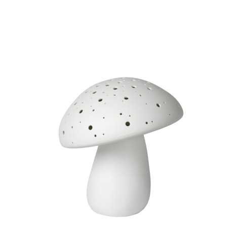 FUNGO - Lampe de table - 1xE14 - Blanc