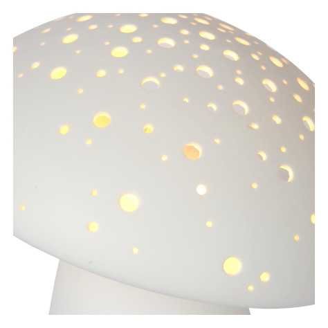 FUNGO - Lampe de table - 1xE14 - Blanc