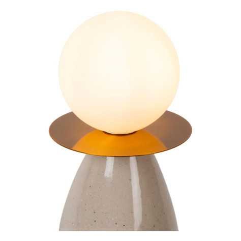 FIGARO - Lampe de table - Ø 12 cm - 1xG9 - Gris