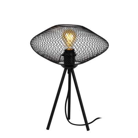 MESH - Lampe de table - Ø 30 cm - 1xE27 - Noir