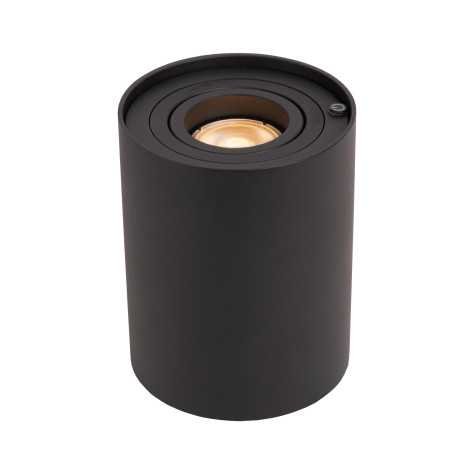 TUBE - Lampe de table - Ø 9,6 cm - LED Dim. - GU10 - 1x5W 2600K/2800K - 3 StepDim - Noir