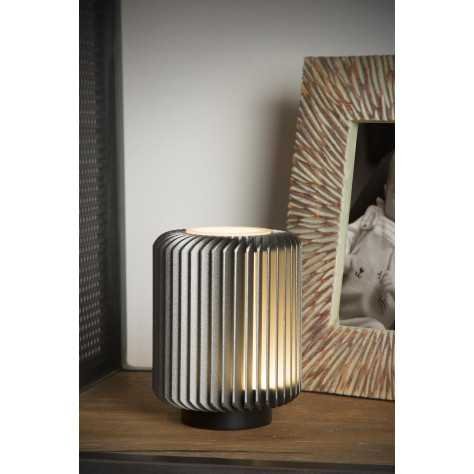 TURBIN - Lampe de table - Ø 10,6 cm - LED - 1x5W 3000K - Gris