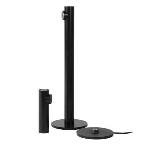 ANTRIM - Lampe de table Intérieur/Extérieur Rechargeable - Batterie/Piles - LED Dim. - 1x2,2W 2700K - IP54 - Avec stati