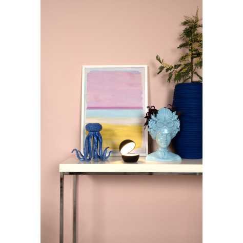 CLIPPER - Lampe de table Rechargeable - Batterie/Piles - Ø 12 cm - LED - 1x2,2W 2700K - Noir