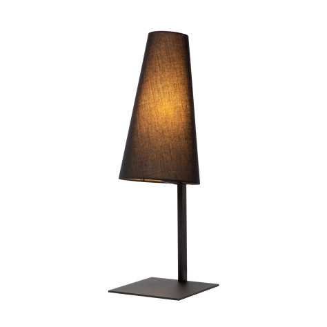 GREGORY - Lampe de table - 1xE27 - Noir