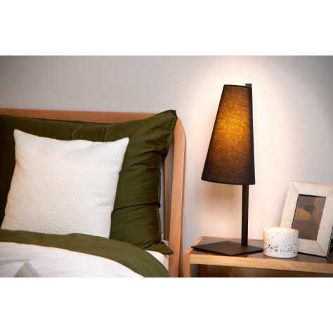 GREGORY - Lampe de table - 1xE27 - Noir