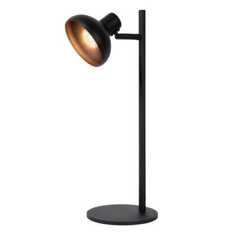 SENSAS - Lampe de table - Ø 18 cm - 1xGU10 (ES111) - Noir