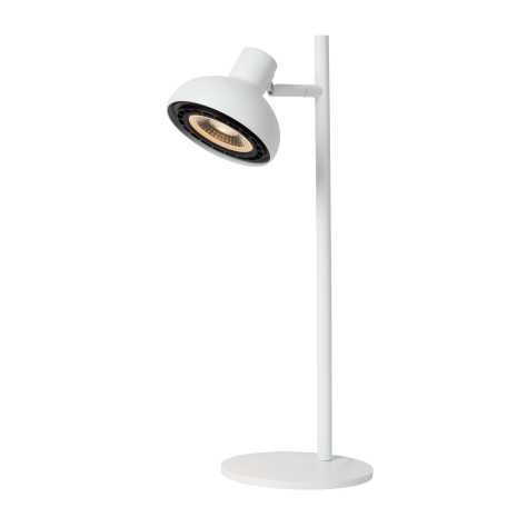 SENSAS - Lampe de table - Ø 18 cm - 1xGU10 (ES111) - Blanc