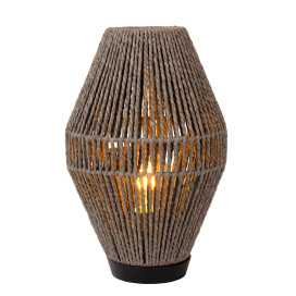 CORDULLE - Lampe de table - 1xE27 - Gris