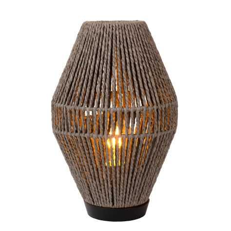 CORDULLE - Lampe de table - 1xE27 - Gris