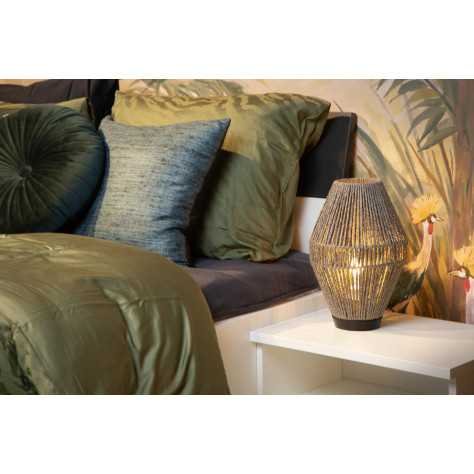 CORDULLE - Lampe de table - 1xE27 - Gris