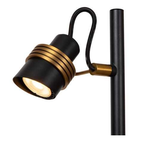 TUNDRAN - Lampe de table - 2xGU10 - Noir