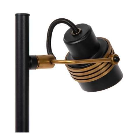 TUNDRAN - Lampe de table - 2xGU10 - Noir