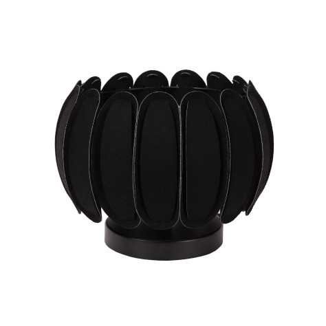 SPENCER - Lampe de table - Ø 30 cm - 1xE27 - Noir