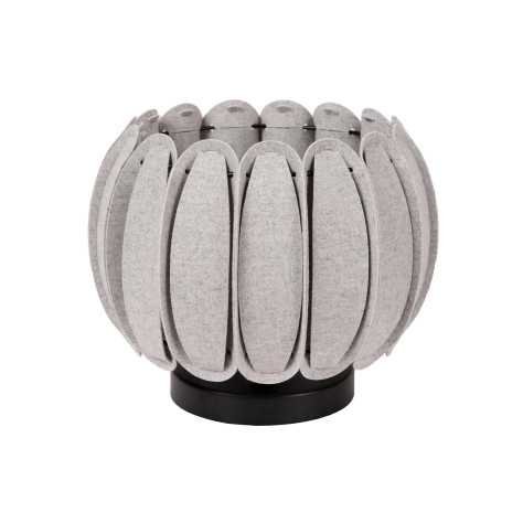 SPENCER - Lampe de table - Ø 30 cm - 1xE27 - Gris