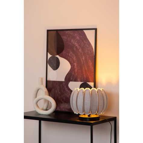 SPENCER - Lampe de table - Ø 30 cm - 1xE27 - Gris