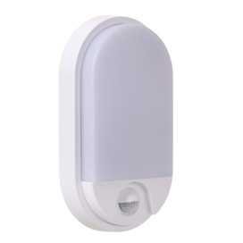 HUPS IR - Applique murale Intérieur/Extérieur - LED - 1x10W 3000K - IP54Détecteur De Mouvement & Jour/Nuit - Blanc 2