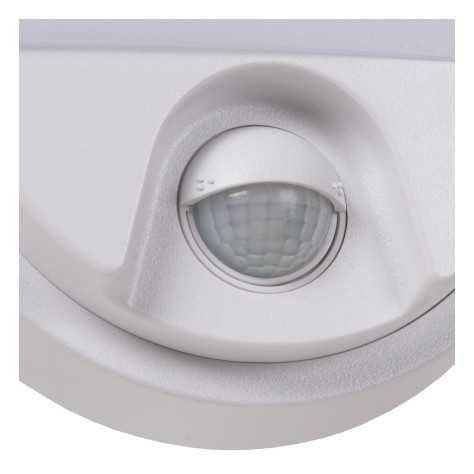 HUPS IR - Applique murale Intérieur/Extérieur - LED - 1x10W 3000K - IP54Détecteur De Mouvement & Jour/Nuit - Blanc