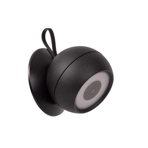 LUNEX - Applique murale Intérieur/Extérieur Rechargeable - Batterie/Piles - LED Dim. - 1x2W 3000K - IP54 - Magnétique -