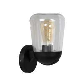 TULSA - Applique murale Intérieur/Extérieur - 1xE27 - IP44 - Noir 2