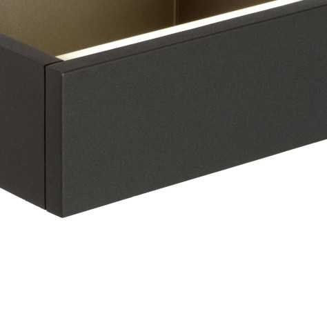 GOA - Applique murale Intérieur/Extérieur - LED - 1x10W 3000K - IP54 - Anthracite