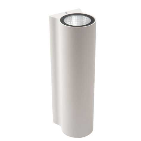 AKRA - Applique murale Intérieur/Extérieur - LED - 2x6W 3000K - IP54 - Blanc