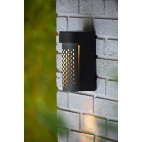 KIRAN - Applique murale Intérieur/Extérieur - LED - 1x10W 2700K - IP65 - Noir