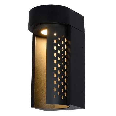 KIRAN - Applique murale Intérieur/Extérieur - LED - 1x10W 2700K - IP65 - Noir