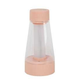 LORALI - Lampe de table Intérieur/Extérieur Rechargeable - Batterie/Piles - Ø 7,7 cm - LED Dim. - IP44 - Rose 2