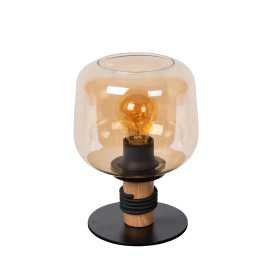 ILONA - Lampe de table - Ø 18 cm - 1xE27 - Ambre 2