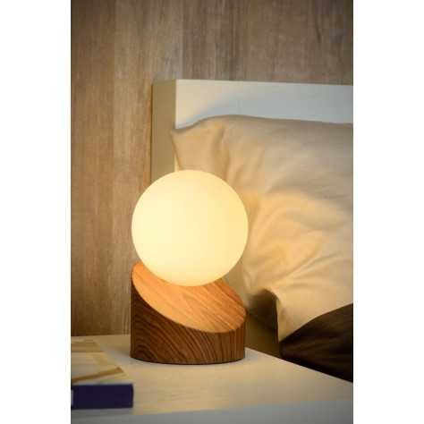 LEN - Lampe de table - Ø 10 cm - 1xG9 - Brun