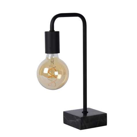 LORIN - Lampe de table - 1xE27 - Noir
