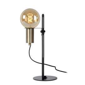 MALCOLM - Lampe de table - Ø 23 cm - 1xE27 - Noir