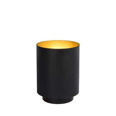SUZY - Lampe de table - Ø 12 cm - 1xE14 - Noir