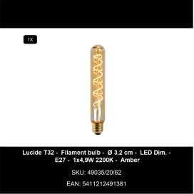 ROLLO - Lampe de table - 1xE27 - Taupe 2