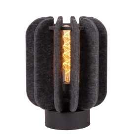 RAFAL - Lampe de table - Ø 23 cm - 1xE27 - Gris