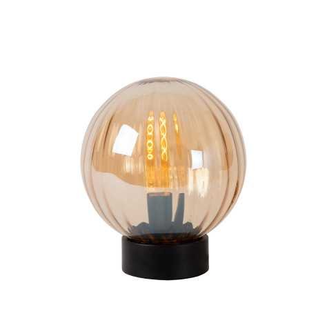 MONSARAZ - Lampe de table - Ø 25 cm - 1xE27 - Ambre