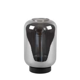 JOANET - Lampe de table - Ø 22 cm - 1xE27 - Fumé 2