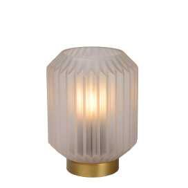 SUENO - Lampe de table - Ø 13 cm - 1xE14 - Blanc