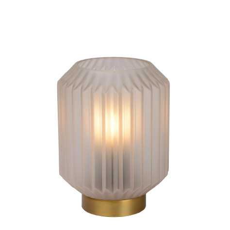 SUENO - Lampe de table - Ø 13 cm - 1xE14 - Blanc