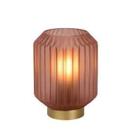 SUENO - Lampe de table - Ø 13 cm - 1xE14 - Rose