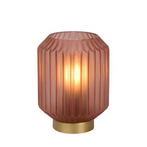 SUENO - Lampe de table - Ø 13 cm - 1xE14 - Rose
