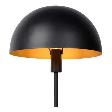 SIEMON - Lampe de table - Ø 25 cm - 1xE14 - Noir
