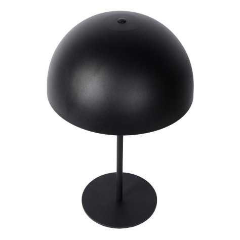 SIEMON - Lampe de table - Ø 25 cm - 1xE14 - Noir