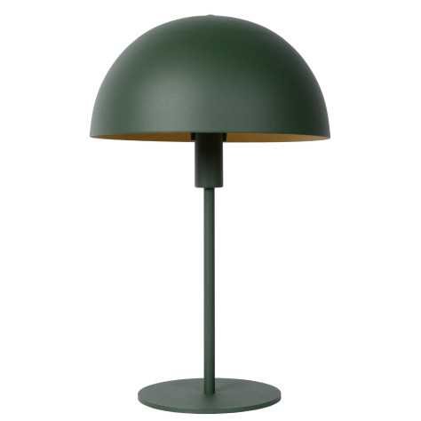 SIEMON - Lampe de table - Ø 25 cm - 1xE14 - Vert